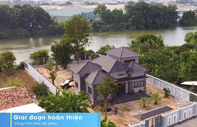 Villa Lắp Ghép Phong Cách Nhật Bản tại xã Bạch Đằng, TX Tân Uyên, Bình Dương